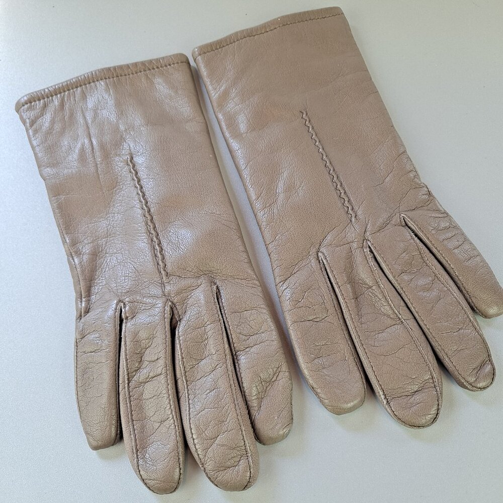 FOWNES Leather Goves Tan